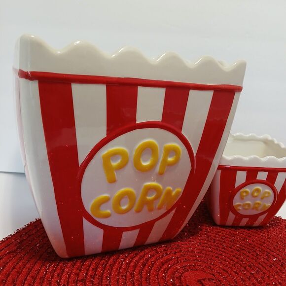 ALCO ceramic popcorn bowls - Picture 5 of 6